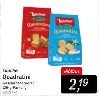 KONSUM Loacker Quadratini Angebot