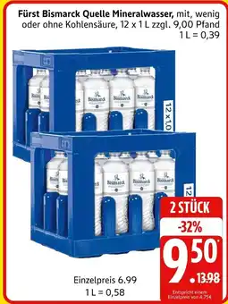 Marktkauf Fürst bismarck quelle mineralwasser Angebot