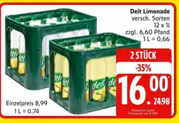 Marktkauf Deit limonade Angebot