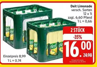 Marktkauf Deit limonade Angebot