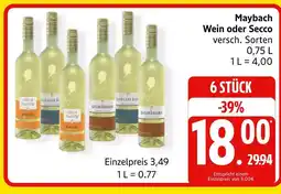 Marktkauf Maybach wein Angebot
