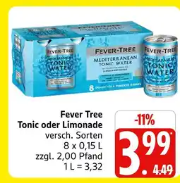 Marktkauf Fever tree tonic Angebot