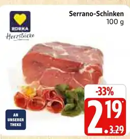 Marktkauf Edeka serrano-schinken Angebot