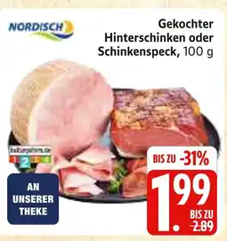 Marktkauf Nordisch gekochter hinterschinken Angebot