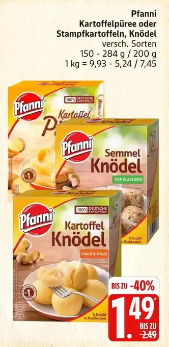 Marktkauf Pfanni kartoffelpüree Angebot