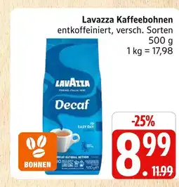 Marktkauf Lavazza kaffeebohnen Angebot