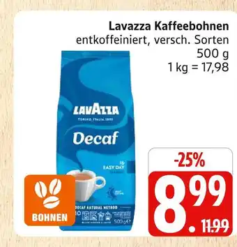 Marktkauf Lavazza kaffeebohnen Angebot