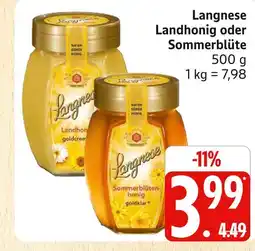 Marktkauf Langnese landhonig Angebot