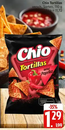 Marktkauf Chio tortillas wild paprika Angebot