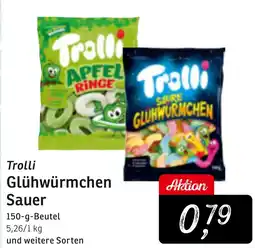 KONSUM Trolli Glühwürmchen Sauer Angebot