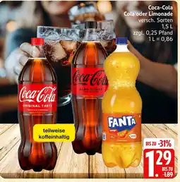 Marktkauf Coca-cola cola original taste Angebot
