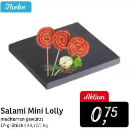 KONSUM Salami Mini Lolly Angebot