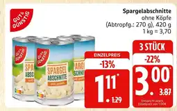 Marktkauf Gut & günstig spargelabschnitte Angebot