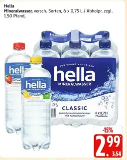 Marktkauf Hella mineralwasser Angebot