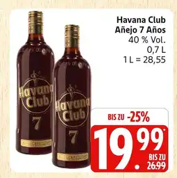 Marktkauf Havana club añejo 7 años Angebot