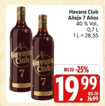Marktkauf Havana club añejo 7 años Angebot
