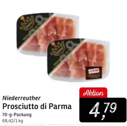 KONSUM Niederreuther Prosciutto di Parma Angebot