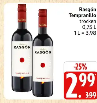 Marktkauf Rasgón tempranillo Angebot