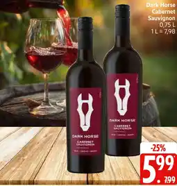 Marktkauf Dark horse cabernet sauvignon Angebot