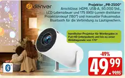 Marktkauf Denver projektor „pr-2500“ Angebot