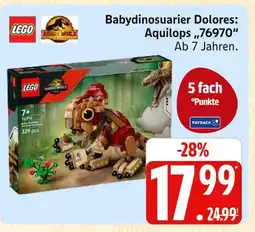 Marktkauf Lego babydinosaurier dolores: aquilops „76970“ Angebot