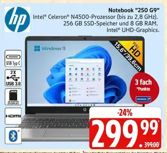 Marktkauf Hp notebook 250 g9 Angebot