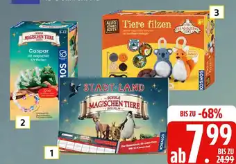 Marktkauf Kosmos stadt, land, fluss spielblock für echte fans Angebot