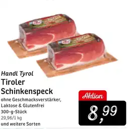 KONSUM Handl Tyrol Tiroler Schinkenspeck Angebot