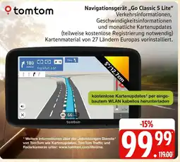 Marktkauf Tomtom navigationsgerät „go classic 5 lite“ Angebot