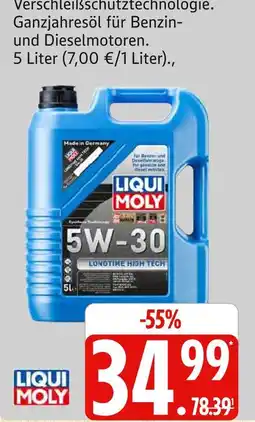 Marktkauf Liqui moly 5w-30 longtime high tech Angebot