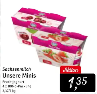 KONSUM Sachsenmilch Unsere Minis Angebot