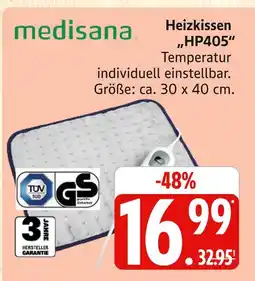 Marktkauf Medisana heizkissen „hp405“ Angebot