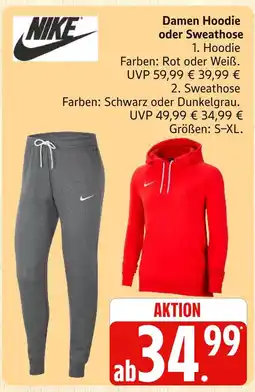Marktkauf Nike damen hoodie Angebot