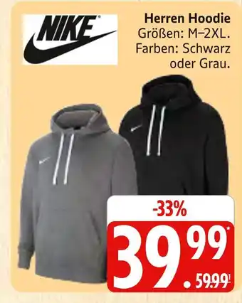 Marktkauf Nike herren hoodie Angebot