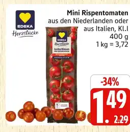 Marktkauf Edeka herzstücke mini rispentomaten aus den niederlanden Angebot