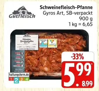 Marktkauf Gutfleisch schweinefleisch-pfanne gyros art Angebot