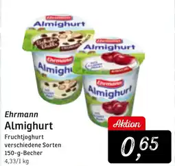 KONSUM Ehrmann Almighurt Angebot