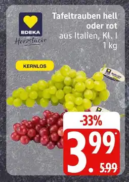 Edeka Edeka tafeltrauben hell Angebot