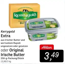 KONSUM Kerrygold Extra oder Original Irische Butter Angebot