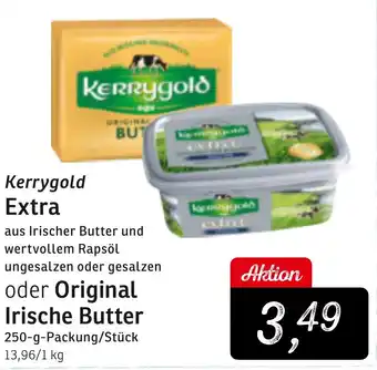 KONSUM Kerrygold Extra oder Original Irische Butter Angebot