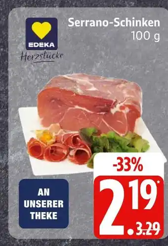 Edeka Edeka serrano-schinken Angebot