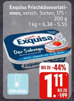 Edeka Exquisa frischkäsevariationen Angebot