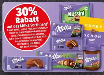 Edeka Milka 30 % rabatt Angebot