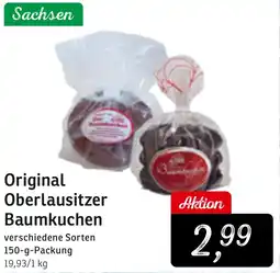 KONSUM Original Oberlausitzer Baumkuchen Angebot