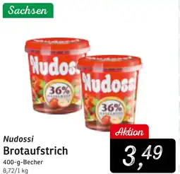 KONSUM Nudossi Brotaufstrich Angebot