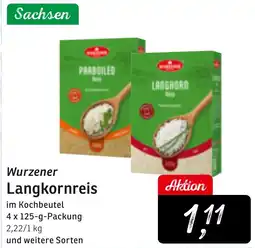KONSUM Wurzener Langkornreis Angebot