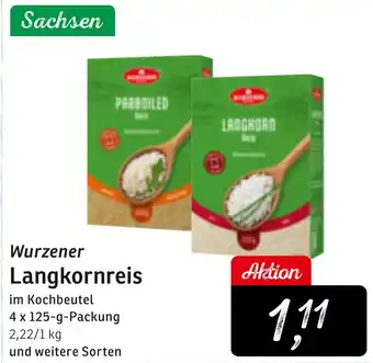 KONSUM Wurzener Langkornreis Angebot