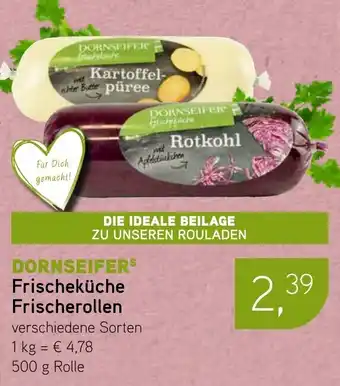 Dornseifer DORNSEIFERS Frischeküche Frischerollen Angebot