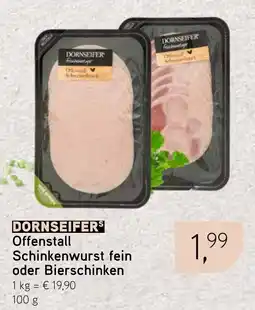 Dornseifer DORNSEIFER Offenstall Schinkenwurst fein oder Bierschinken Angebot