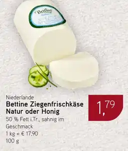 Dornseifer Niederlande Bettine Ziegenfrischkäse Natur oder Honig Angebot